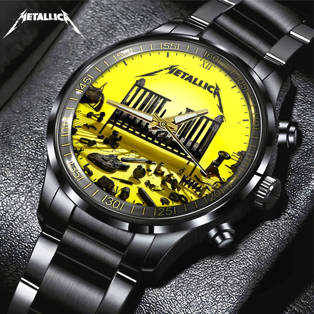 Metallica Black Stainless Steel Watch GNE3039 mk1