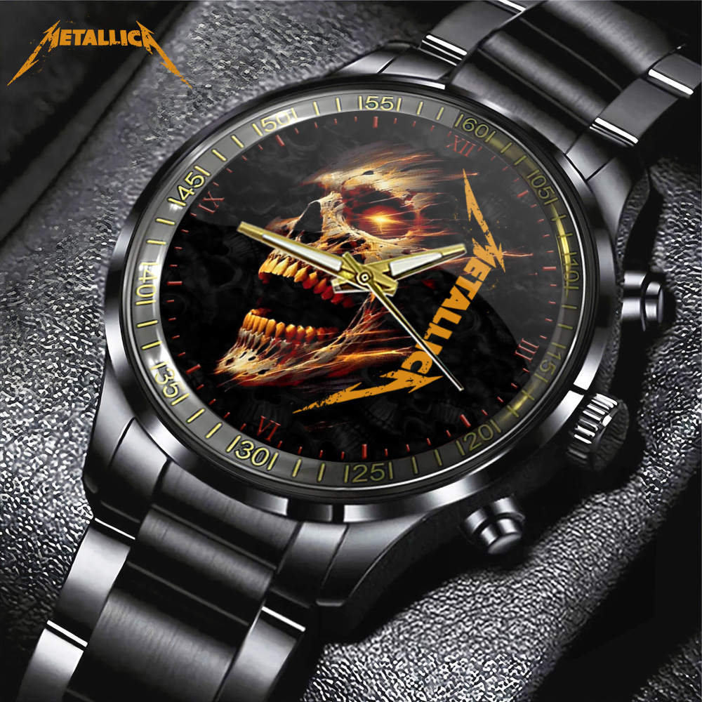 Metallica Black Stainless Steel Watch GNE3040 mk1