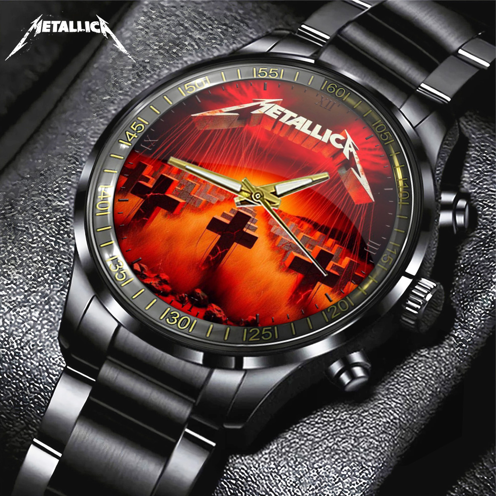 Metallica Black Stainless Steel Watch GNE3117 mk1