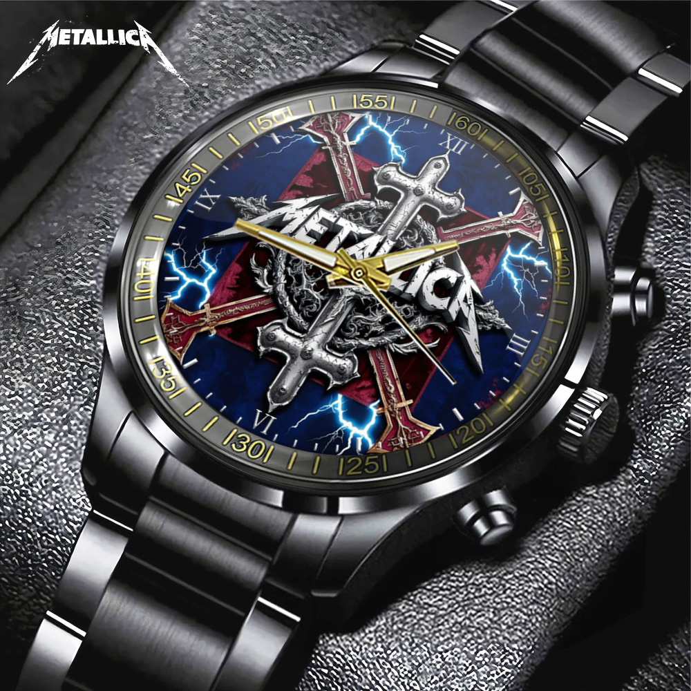 Metallica Black Stainless Steel Watch GNE3118 mk1