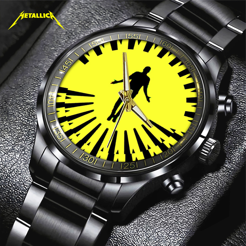 Metallica Black Stainless Steel Watch TANTN13396 mk1