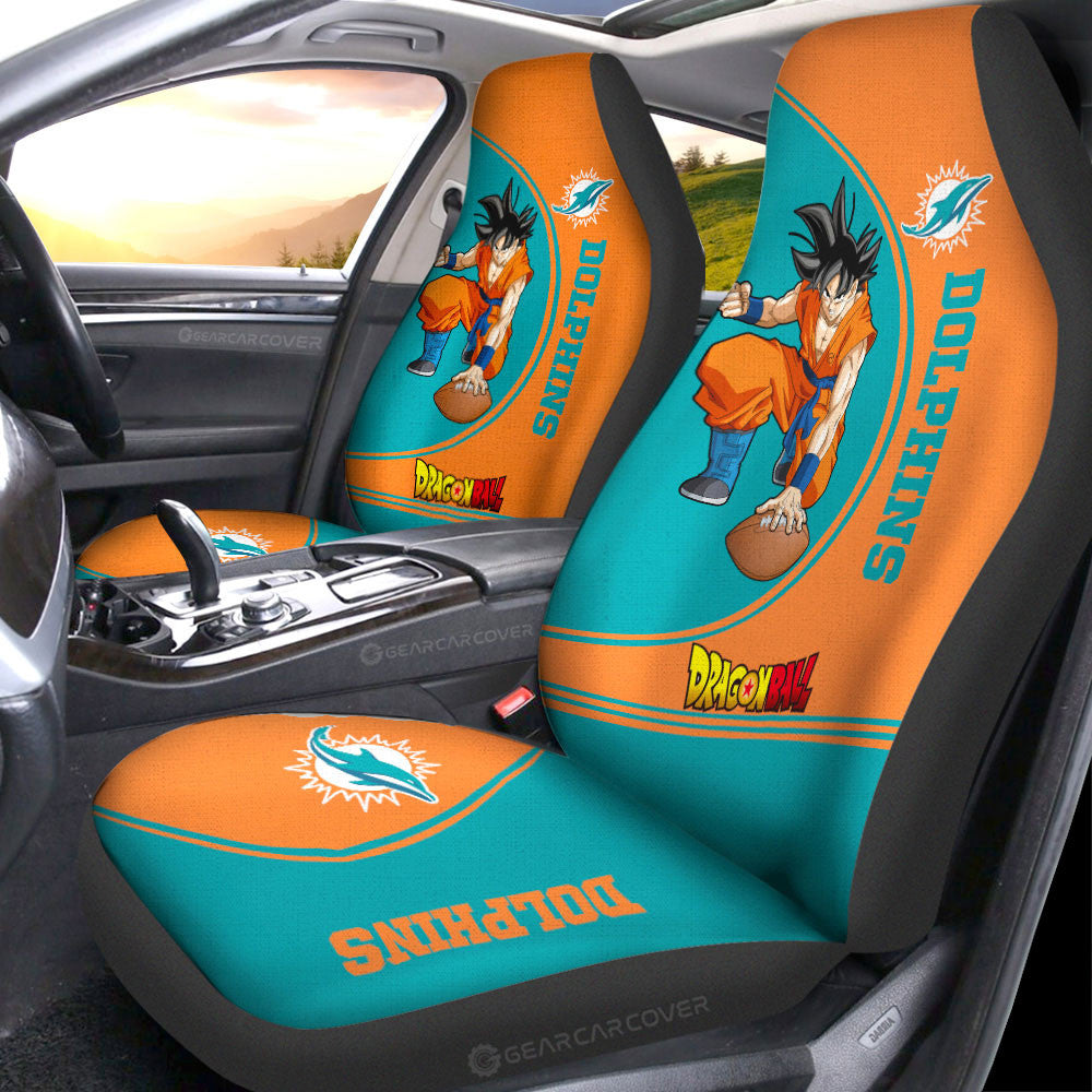 Miami Dolphins Car Seat Covers Goku Car Accessories For Fans Gear Car Cover DN2802232019 CSC 2023