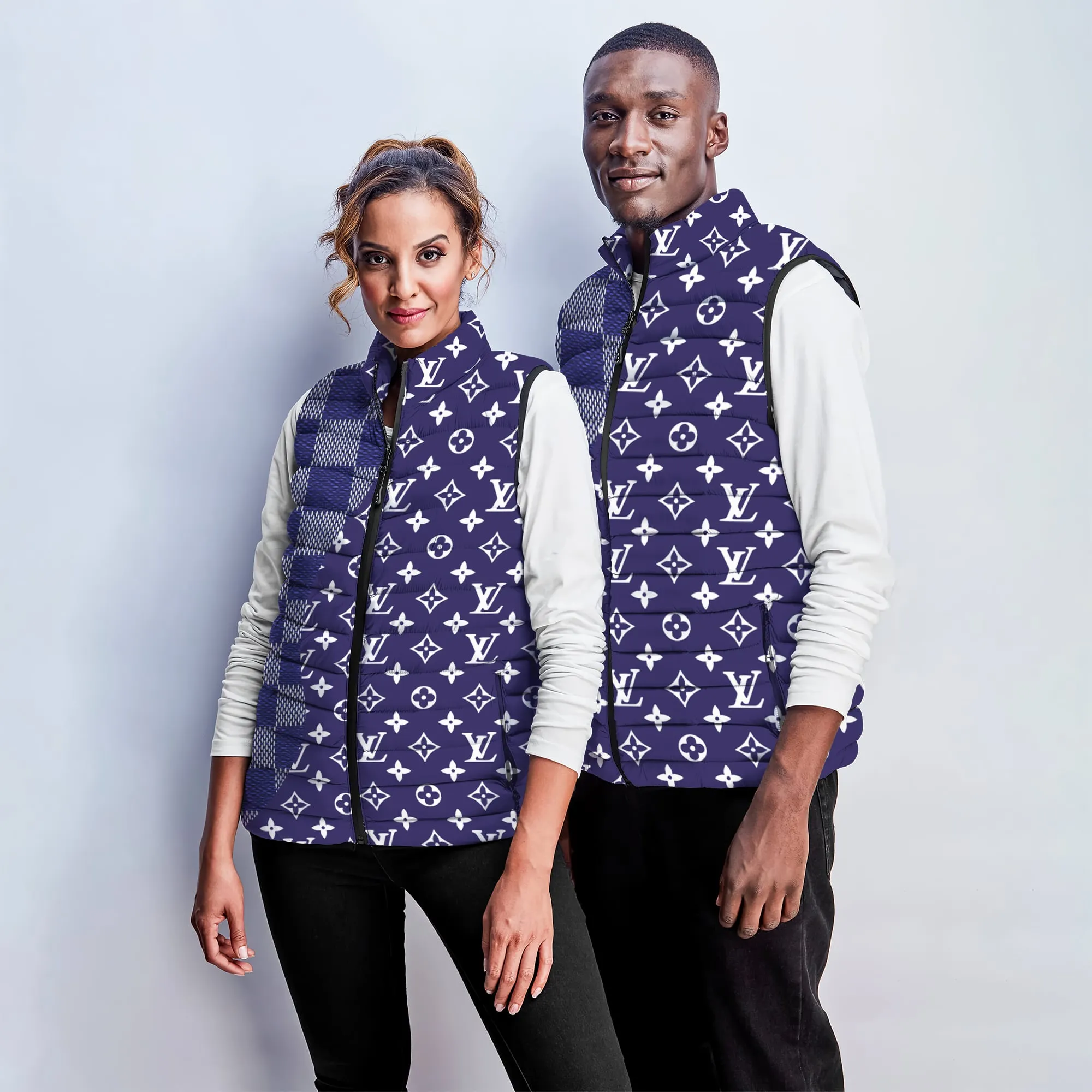 NEW2BRELEASE2BE29CA82BPremium2BLuxury2BLOUIS2BVUITTON2BSleeveless2BPuffer2BJacket2BNNM0508PMD01 30 p9FVg