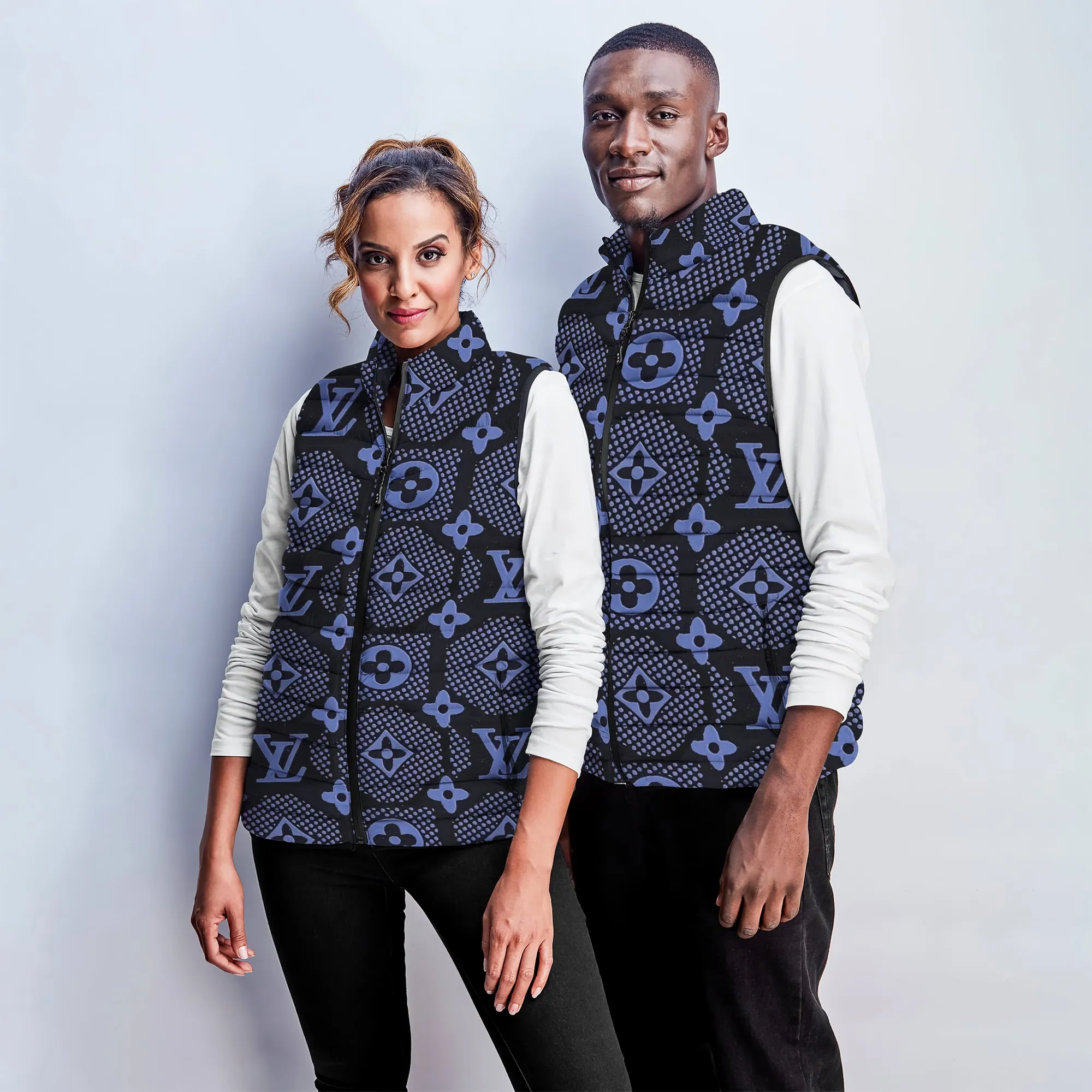 NEW2BRELEASE2BE29CA82BPremium2BLuxury2BLOUIS2BVUITTON2BSleeveless2BPuffer2BJacket2BNNM0508PMD03 32 0rzvU