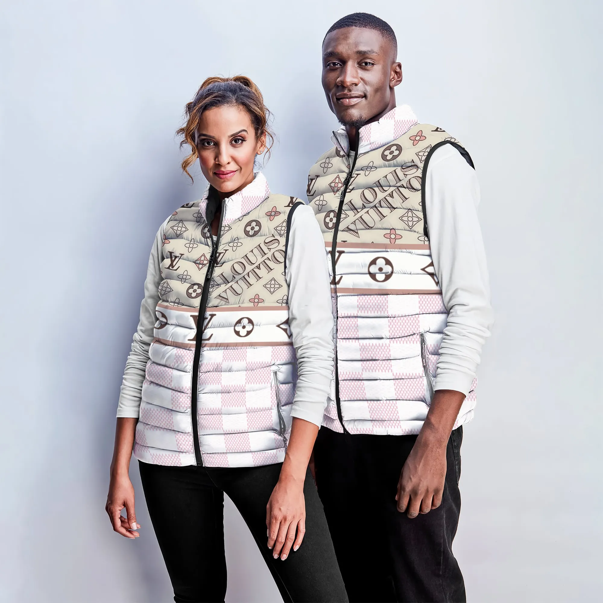 NEW2BRELEASE2BE29CA82BPremium2BLuxury2BLOUIS2BVUITTON2BSleeveless2BPuffer2BJacket2BNNM0508PMD05 34 KFvfJ