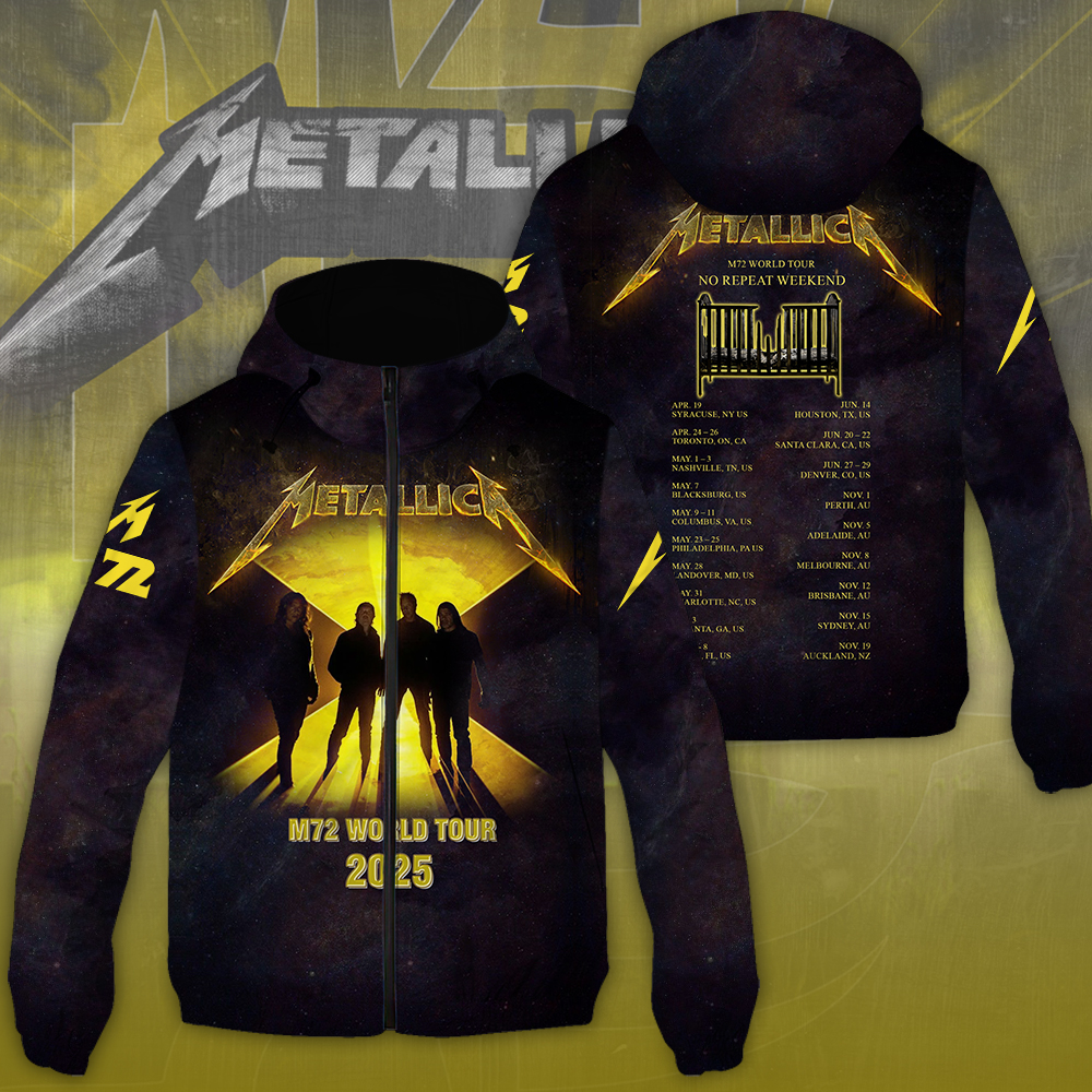 NGHIAVT1715 Metallica Windbreaker Jacket PANH