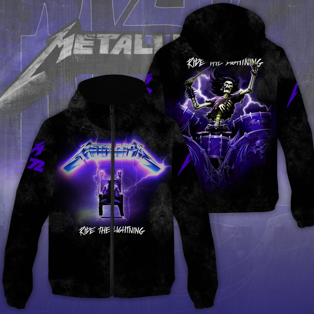 NGHIAVT1726 Metallica Windbreaker Jacket PANH