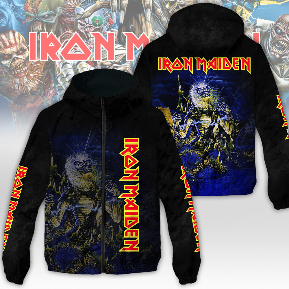 NGHIAVT3791 1 Iron Maiden Windbreaker Jacket