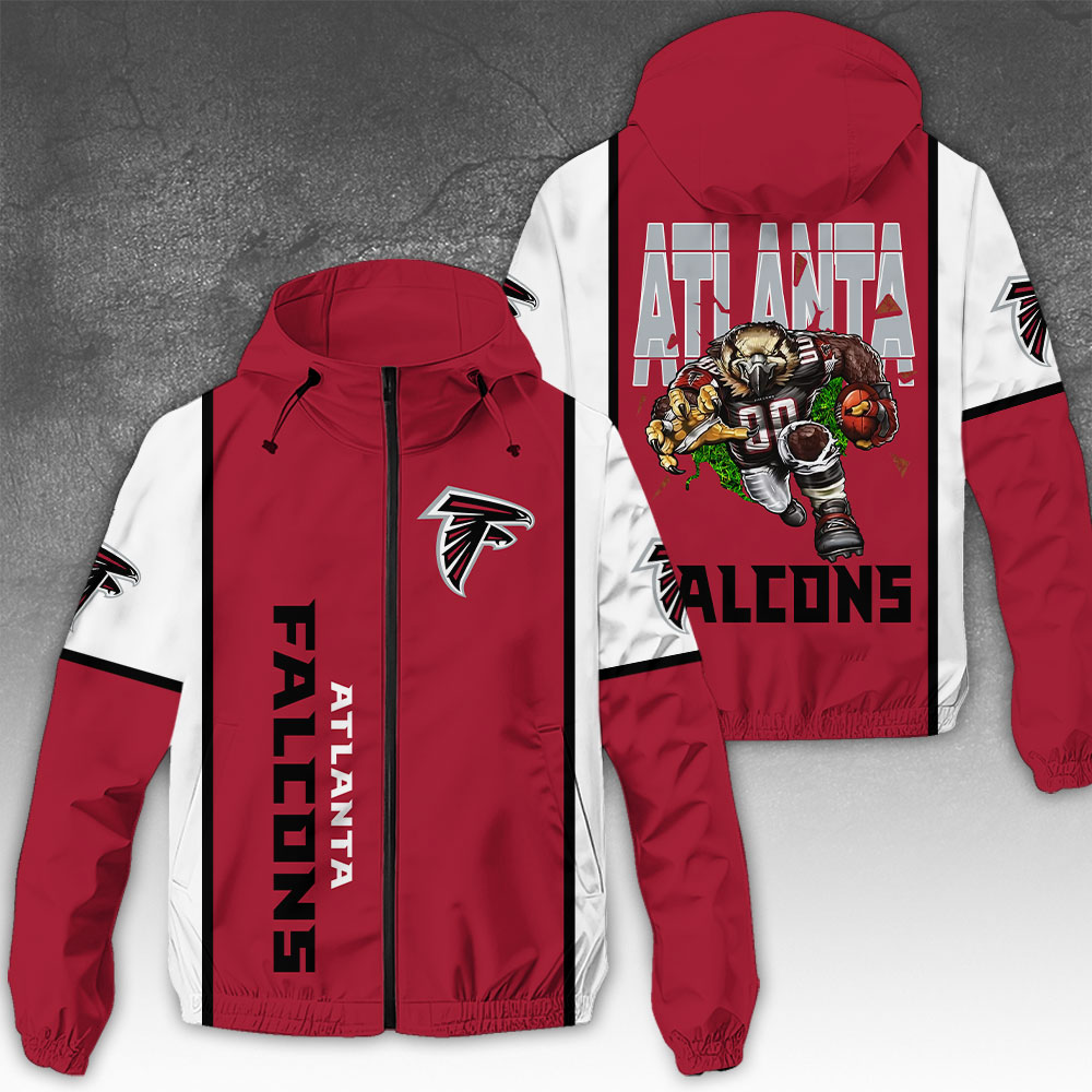 NGHIAVT3930 Atlanta Falcons NFL Windbreaker Jacket