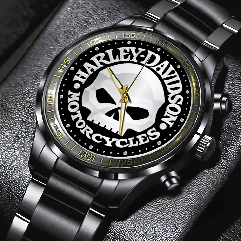 NGHIAVT5247 Harley Davidson Alloy Luxury Quartz Watch PANH 1