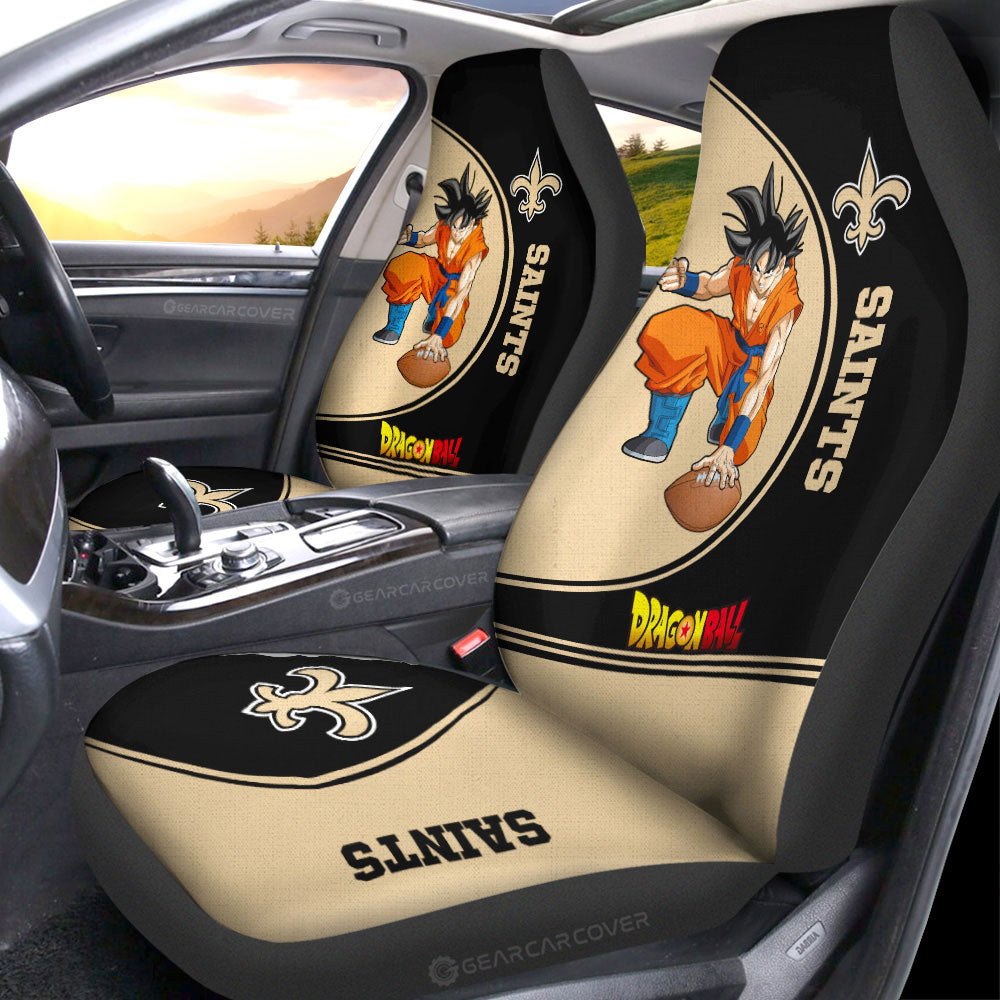 New Orleans Saints Car Seat Covers Goku Car Accessories For Fans Gear Car Cover DN2802232022 CSC 2023