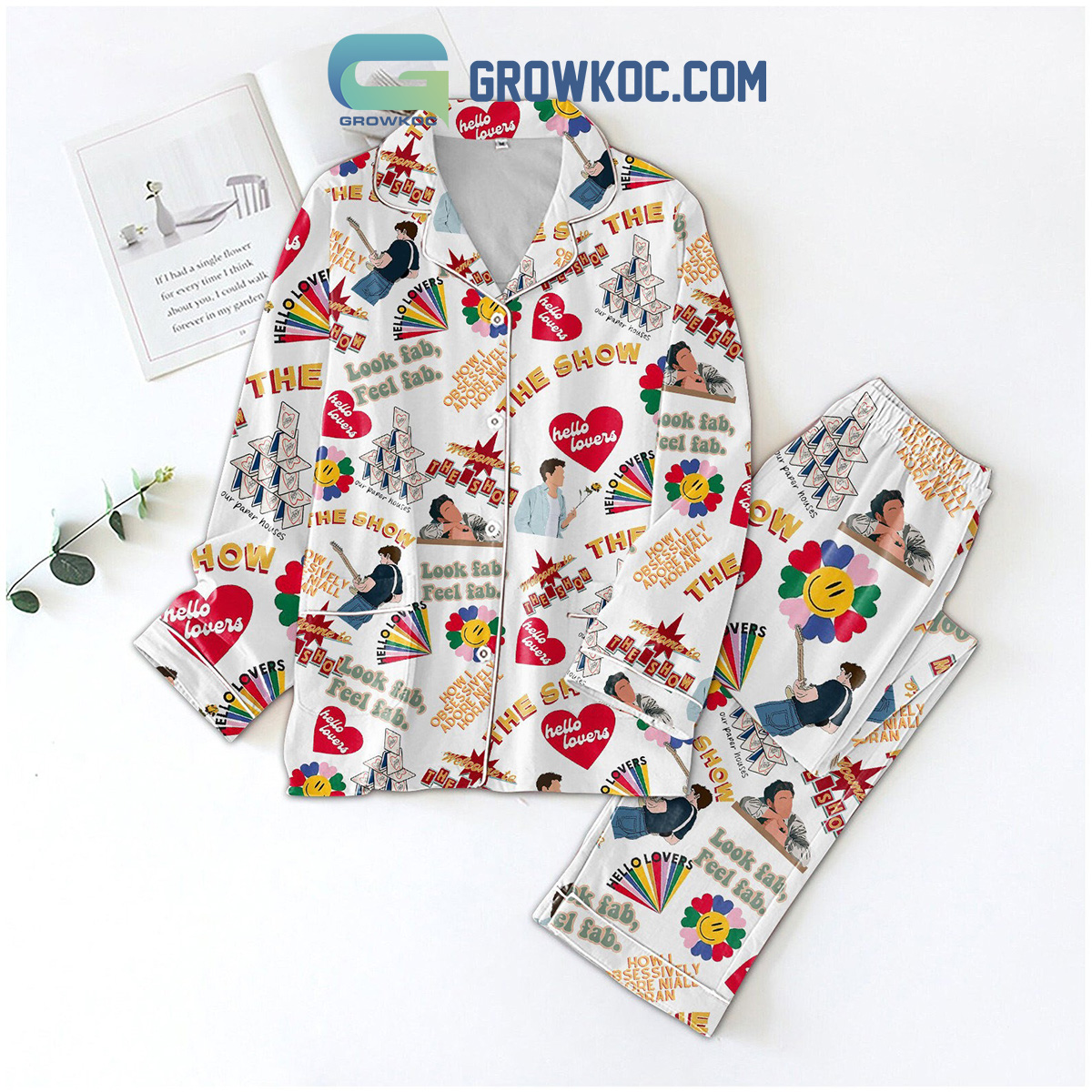 Niall Horan The Show Fan Polyester Pajamas Set2B1 lDLvN