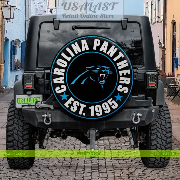 O8GDAOnu carolina panthers est 1995 spare tire cover 1 rG6fJ