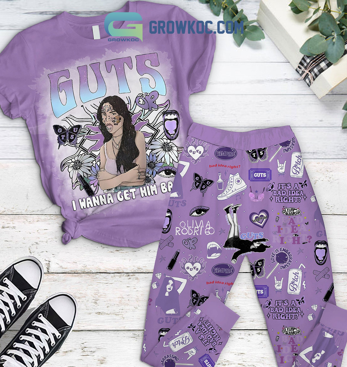 Olivia Rodrigo Guts I Wanna Get Him Back Purple Design Fleece Pajamas Set2B1 m4eQ4 Olivia Rodrigo Guts I Wanna Get Him Back Purple Design Fleece Pajamas Set2B1 m4eQ4