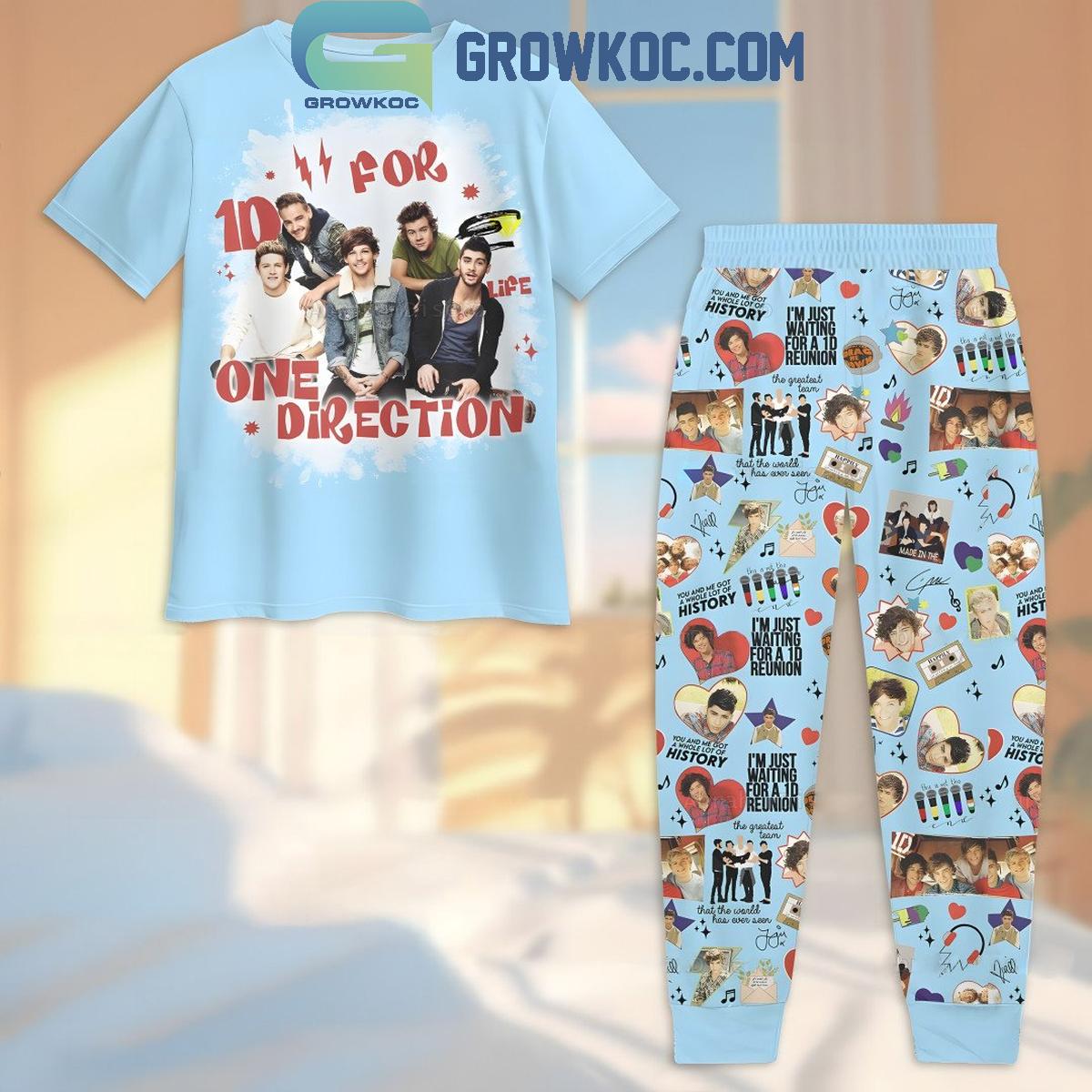 One Direction For Life Fleece Pajamas Set 1 p17Ce