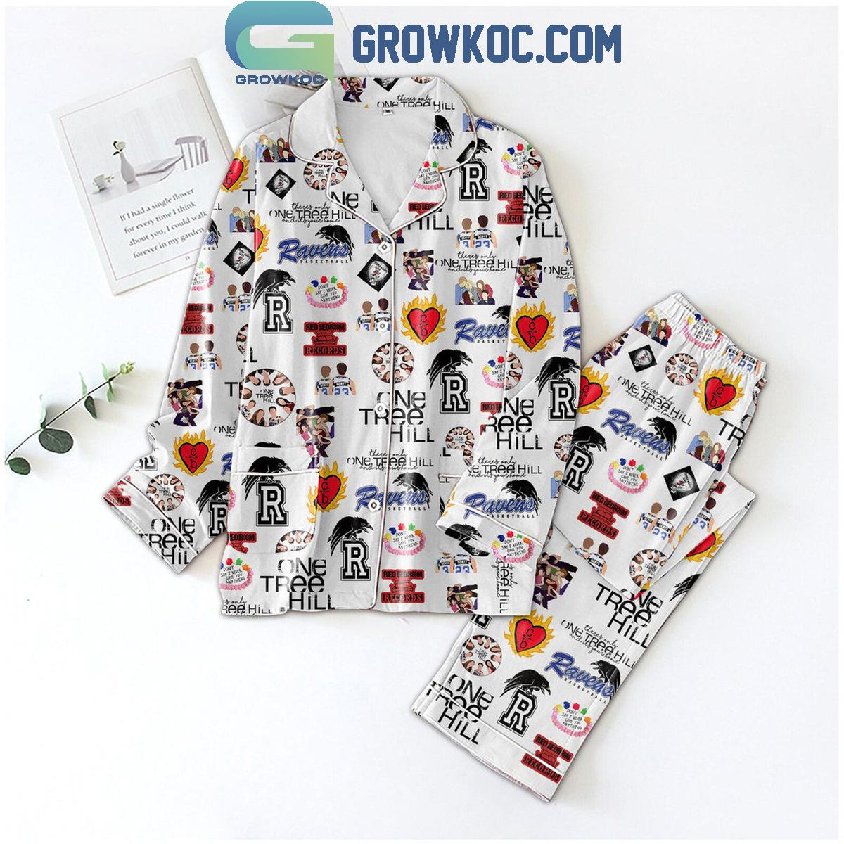 One Tree Hill Theres Only One Tree Hill And Its Your Hand Polyester Pajamas Set 1 y4gLx