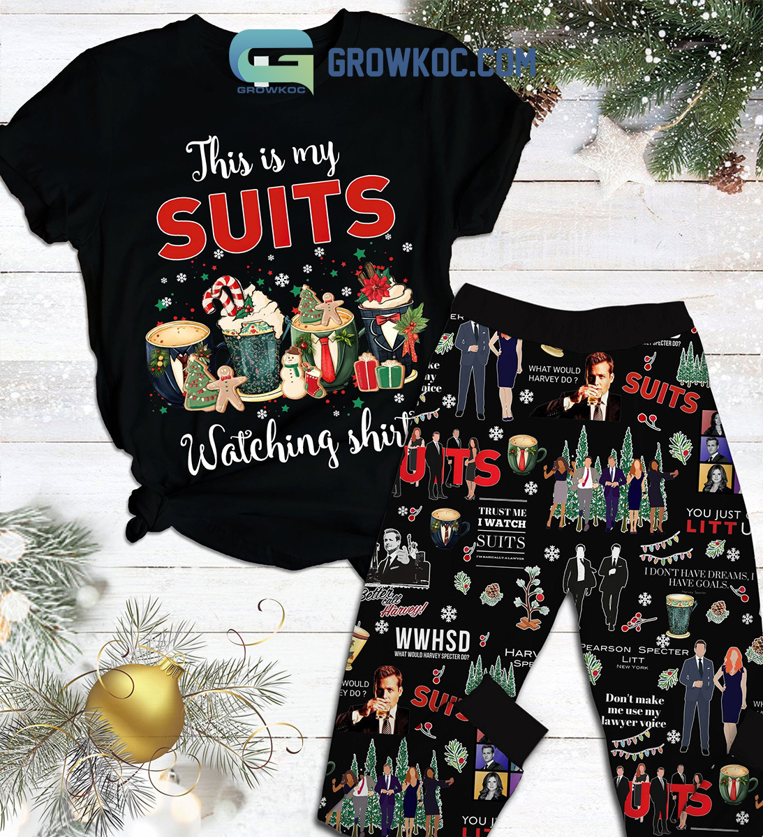 Pearson Specter Litt This Is My Suits Watching Shirt Christmas Pajamas Set2B1 dQ2bJ Pearson Specter Litt This Is My Suits Watching Shirt Christmas Pajamas Set2B1 dQ2bJ