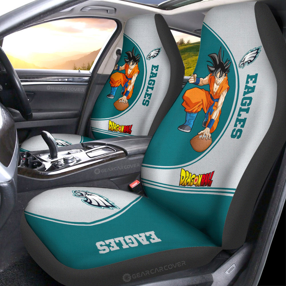 Philadelphia Eagles Car Seat Covers Goku Car Accessories For Fans Gear Car Cover DN2802232026 CSC 2023