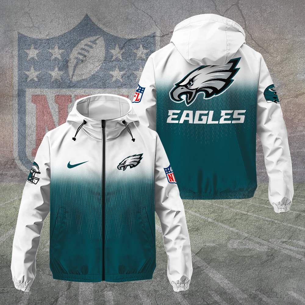 Philadelphia Eagles Windbreaker Jacket TANTN15756