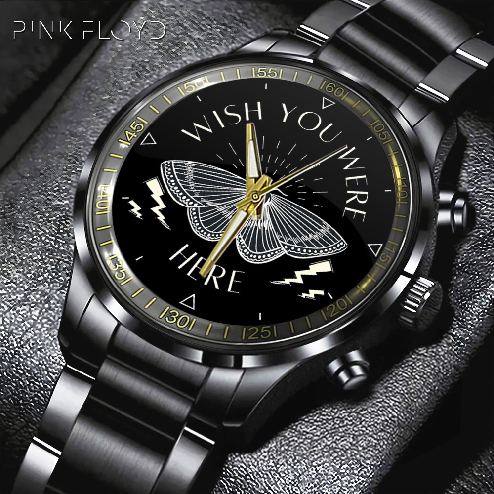 Pink Floyd Black Stainless Steel Watch GNE1564 mk1