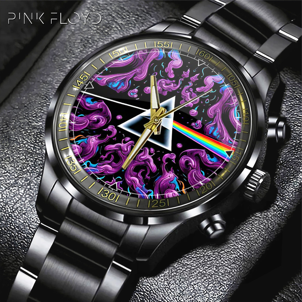 Pink Floyd Black Stainless Steel Watch GNE1567 mk1