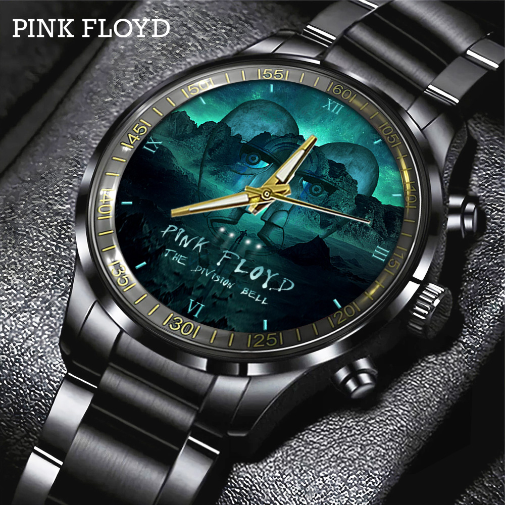 Pink Floyd Black Stainless Steel Watch GNE348 mk1