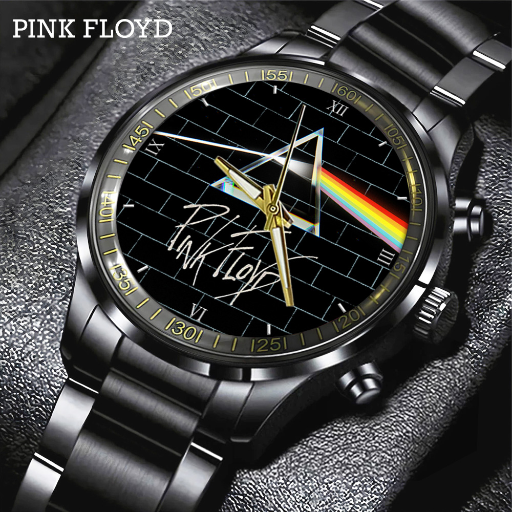 Pink Floyd Black Stainless Steel Watch GNE364 mk1