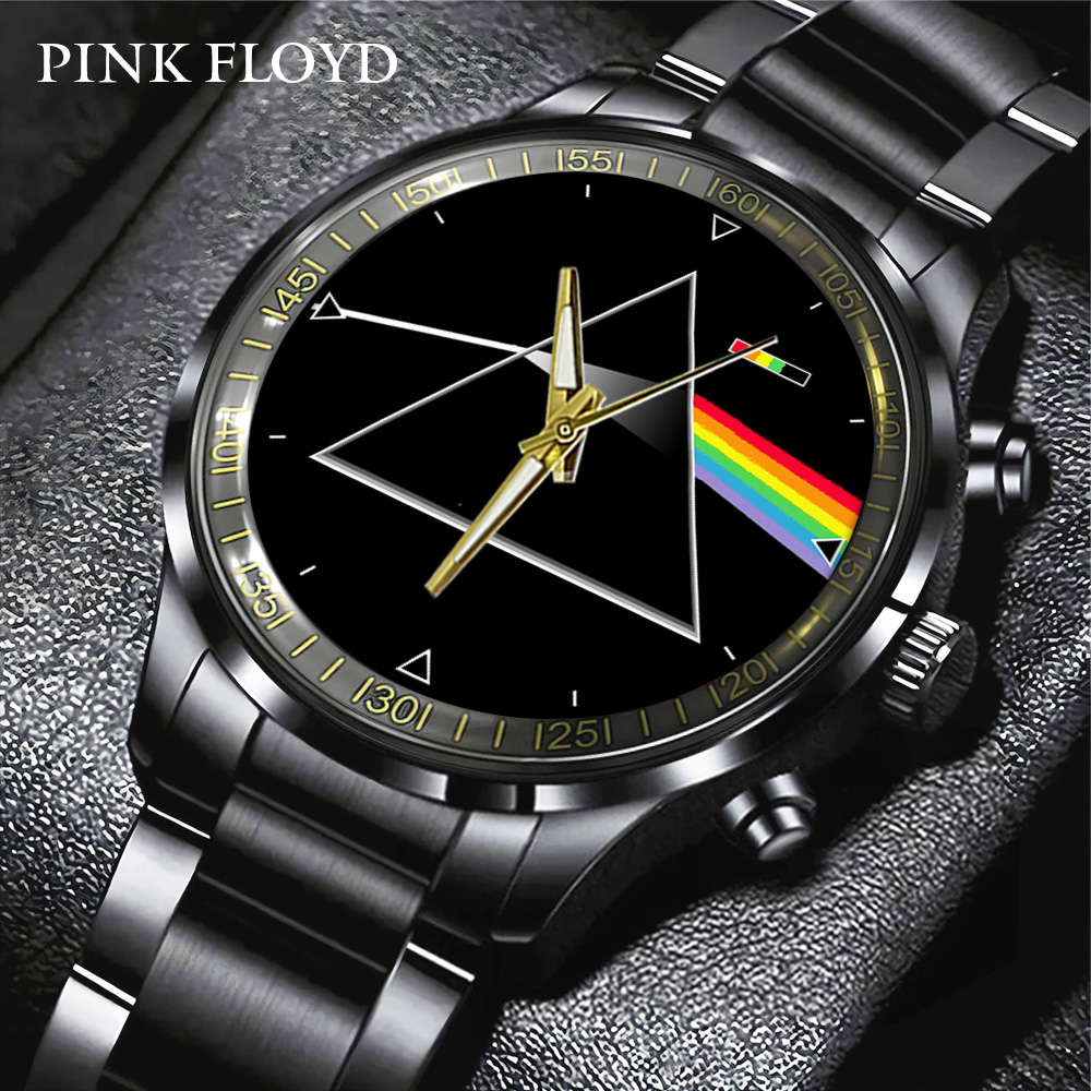 Pink Floyd Black Stainless Steel Watch GNE472 mk1