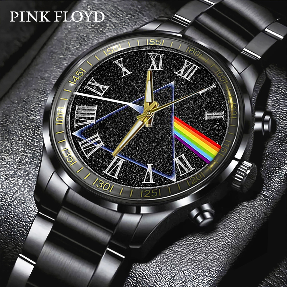 Pink Floyd Black Stainless Steel Watch GNE473 mk1