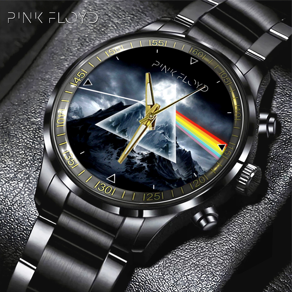 Pink Floyd Black Stainless Steel Watch GNE586 mk1