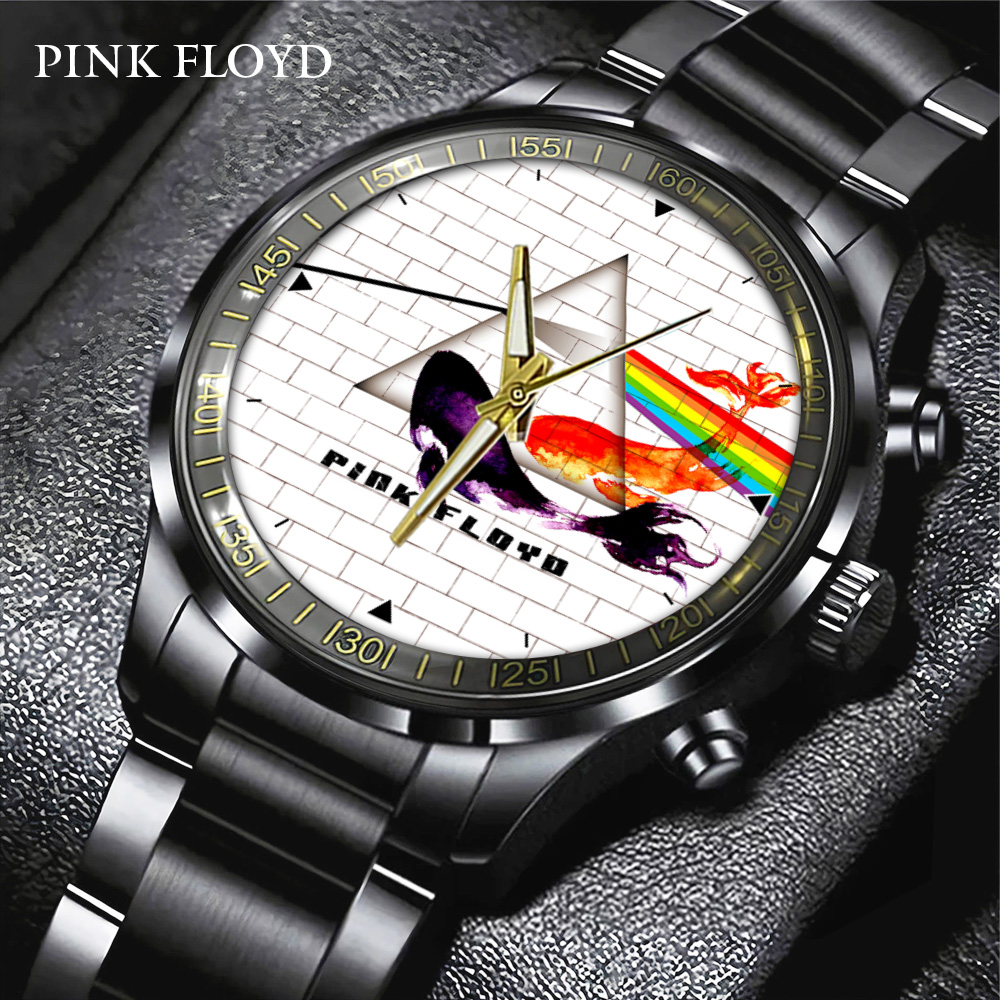 Pink Floyd Black Stainless Steel Watch GNE661 mk1