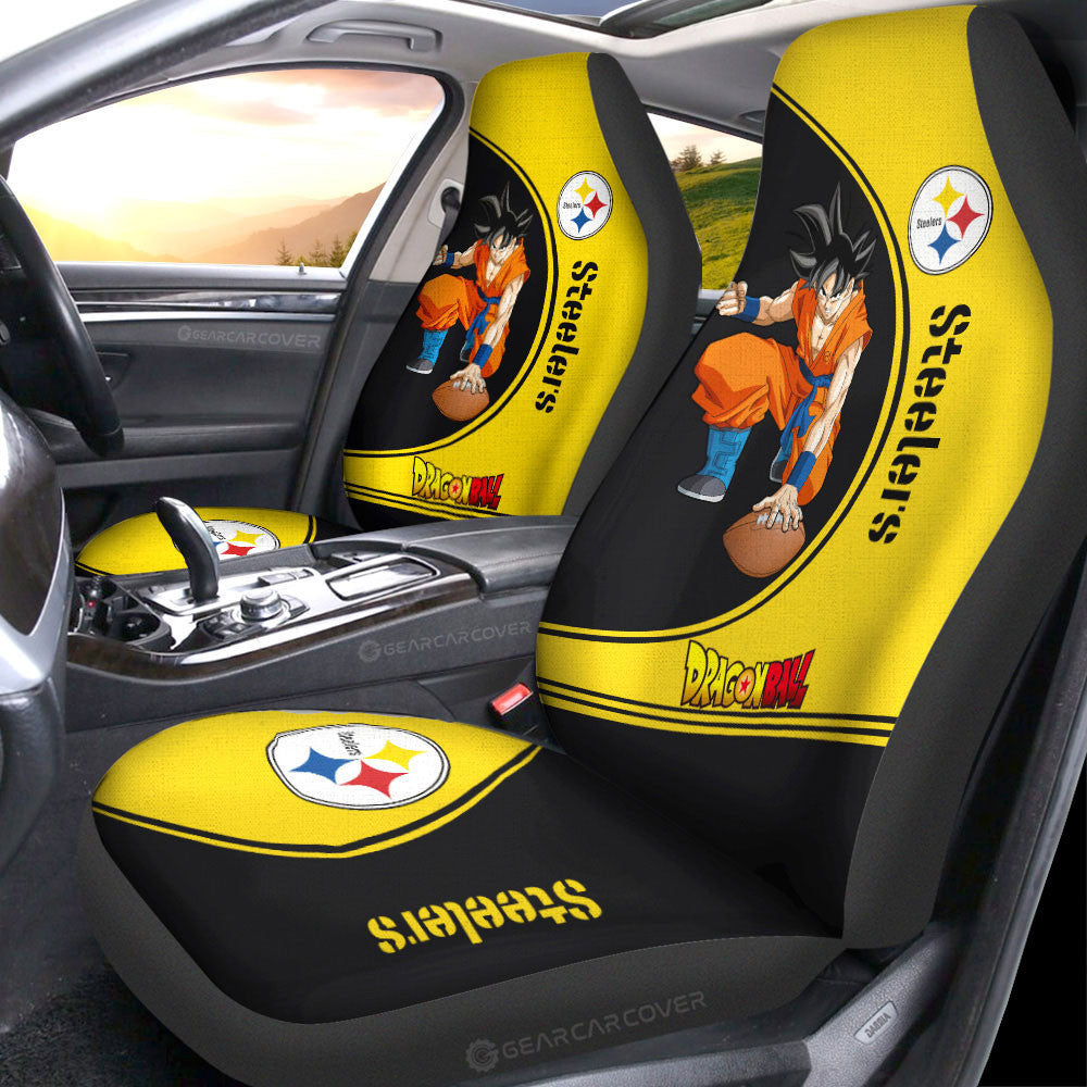 Pittsburgh Steelers Car Seat Covers Goku Car Accessories For Fans Gear Car Cover DN2802232027 CSC 2023