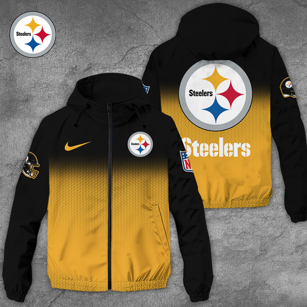 Pittsburgh Steelers Windbreaker Jacket TANTN9001