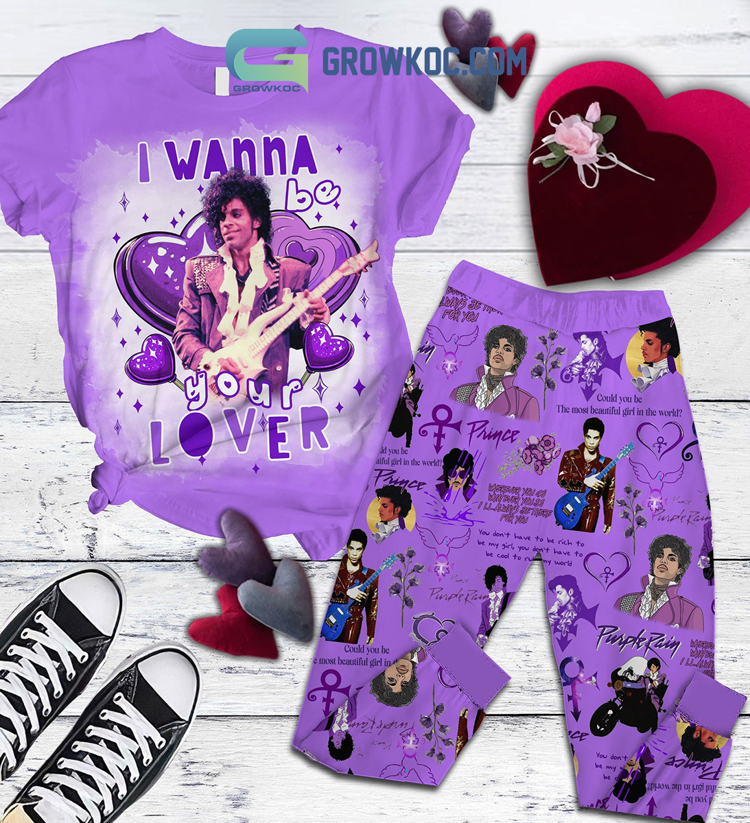 Prince I Wanna Be Your Lover Fleece Pajamas Set2B1 SX0Bb Prince I Wanna Be Your Lover Fleece Pajamas Set2B1 SX0Bb