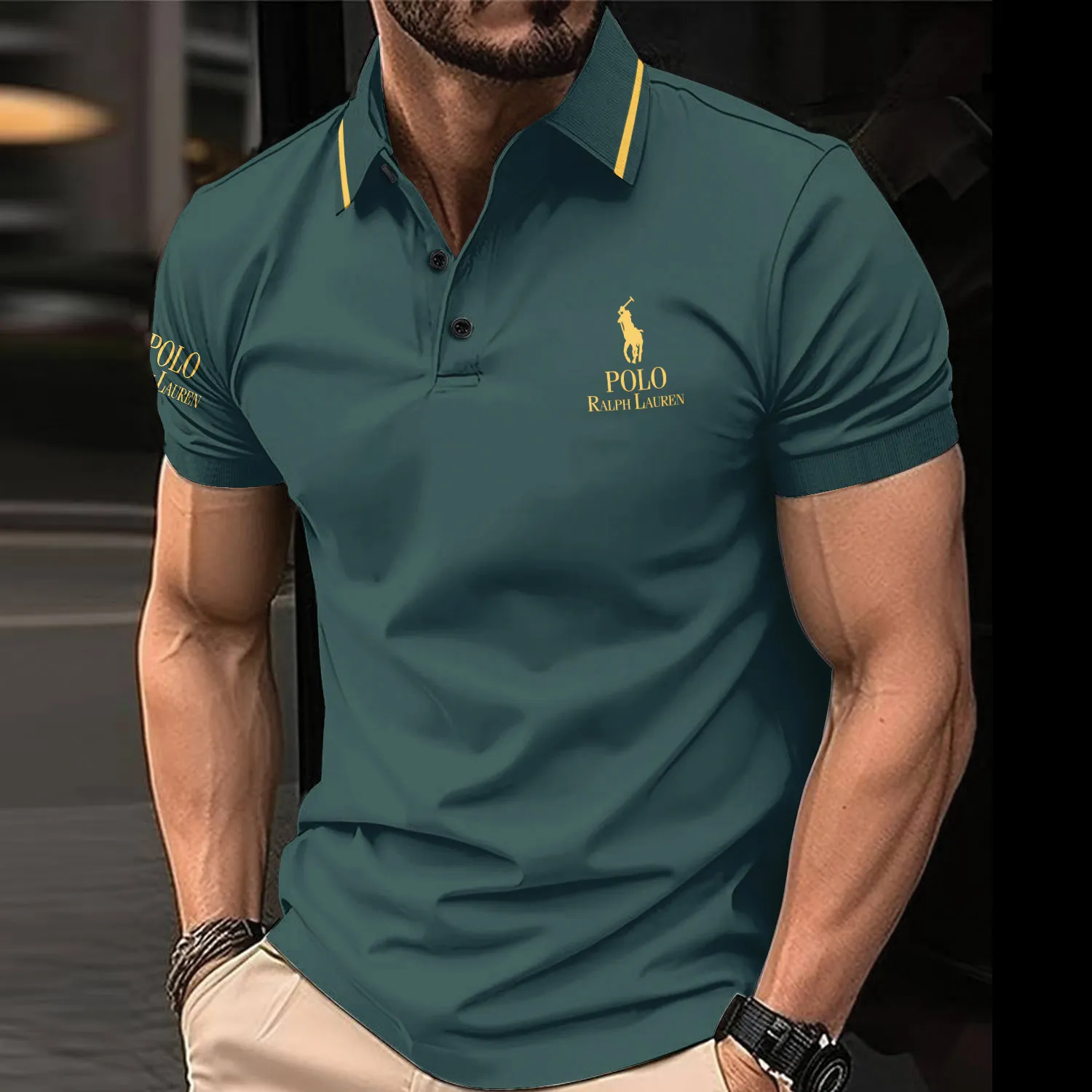 RL2BLuxury2BBrand2BPolo2BShirt2BFor2BMen2BTL0512007 18 11zon oddln