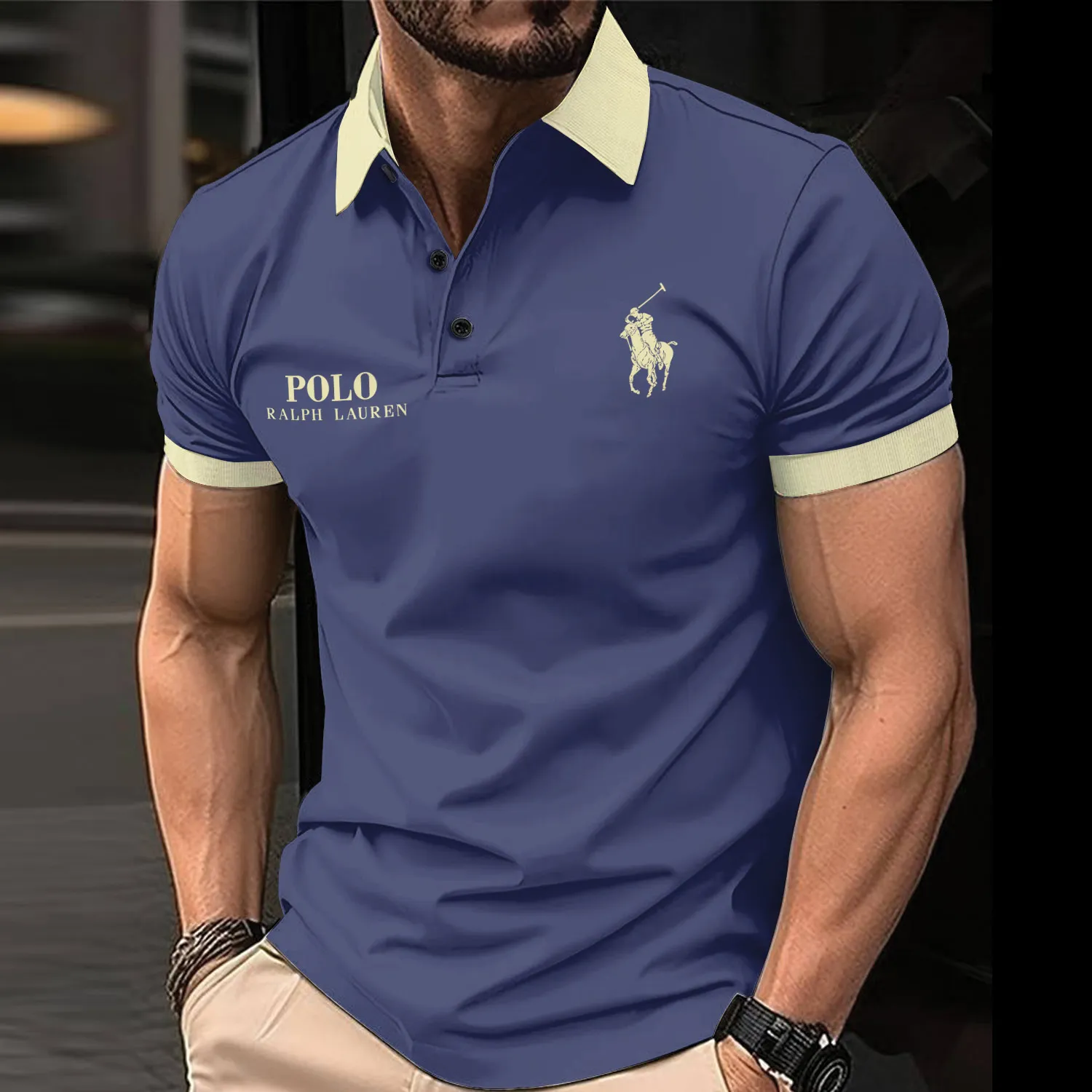 RL2BLuxury2BBrand2BPolo2BShirt2BFor2BMen2BTL0512009 20 11zon QzdxJ