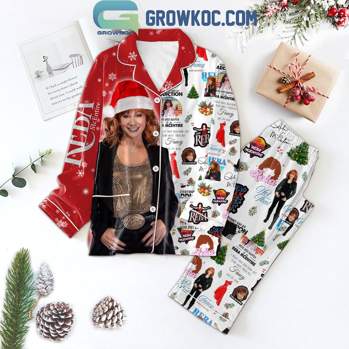 Reba McEntire Merry Christmas Not That Polyester Pajamas Set 1 pmSrj