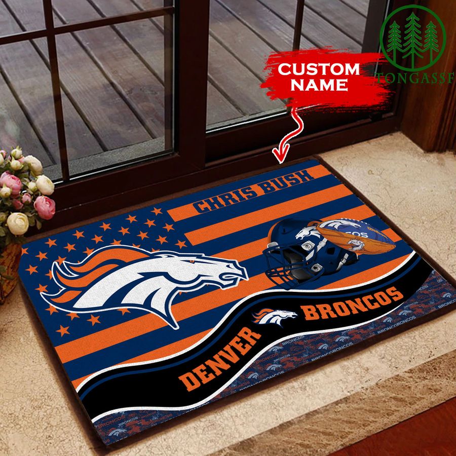 RescQqgw 60 Denver Broncos Limited Doormat for fans NFL