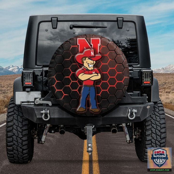S9IZOGkB BDT270522 35xxxNebraska Cornhuskers NFL Mascot Spare Tire Cover