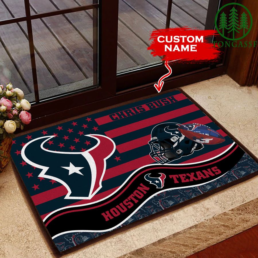SC1DtuFL 33 Houston Texans Limited Doormat for fans NFL