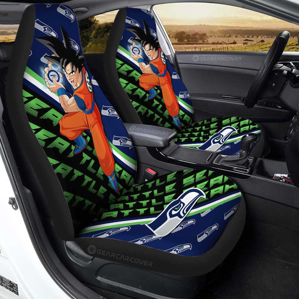 Seattle Seahawks Car Seat Covers Goku Car Accessories For Fans Gear Car Cover TN0901231054 CSC 2023