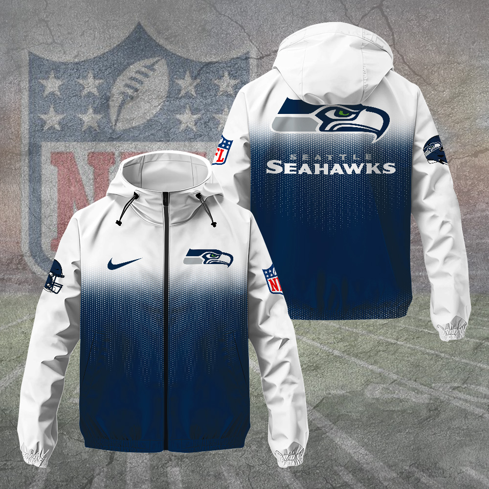 Seattle Seahawks Windbreaker Jacket TANTN15759