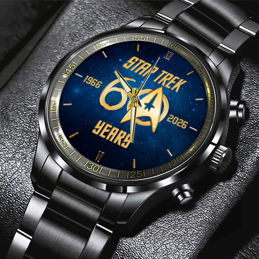 Star Trek Black Stainless Steel Watch E28093 HOATT10691