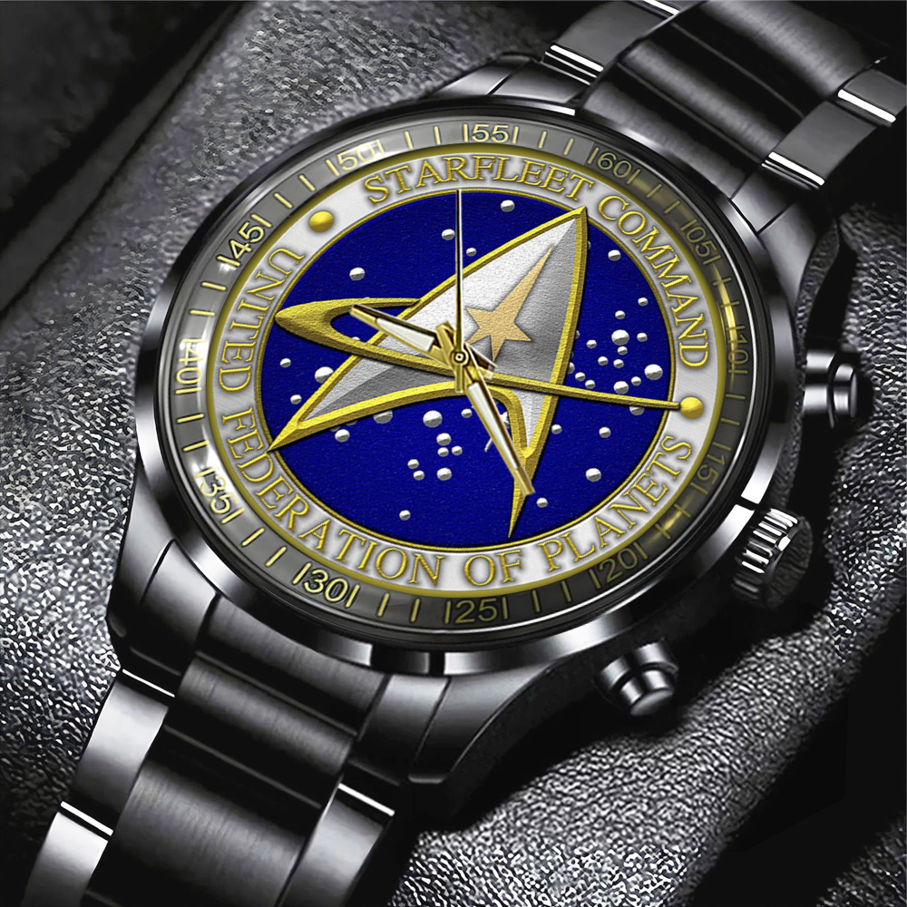 Star Trek Black Stainless Steel Watch MAITM11994