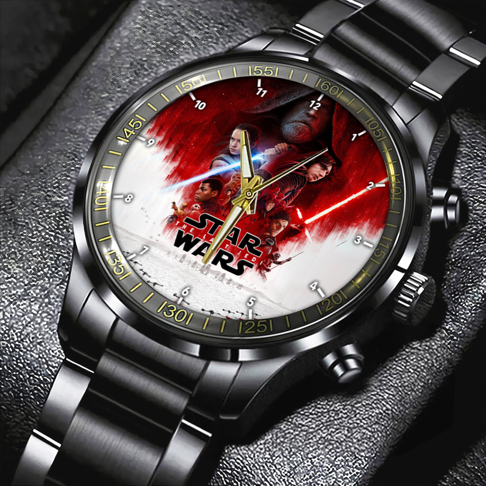 Star Wars Black Stainless Steel Watch HOATT4722
