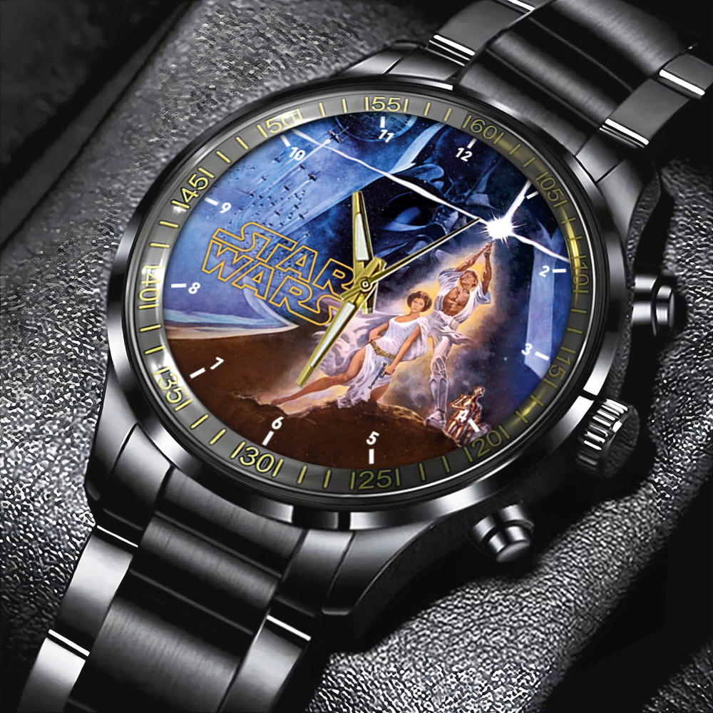 Star war Black Stainless Steel Watch HOATT4685