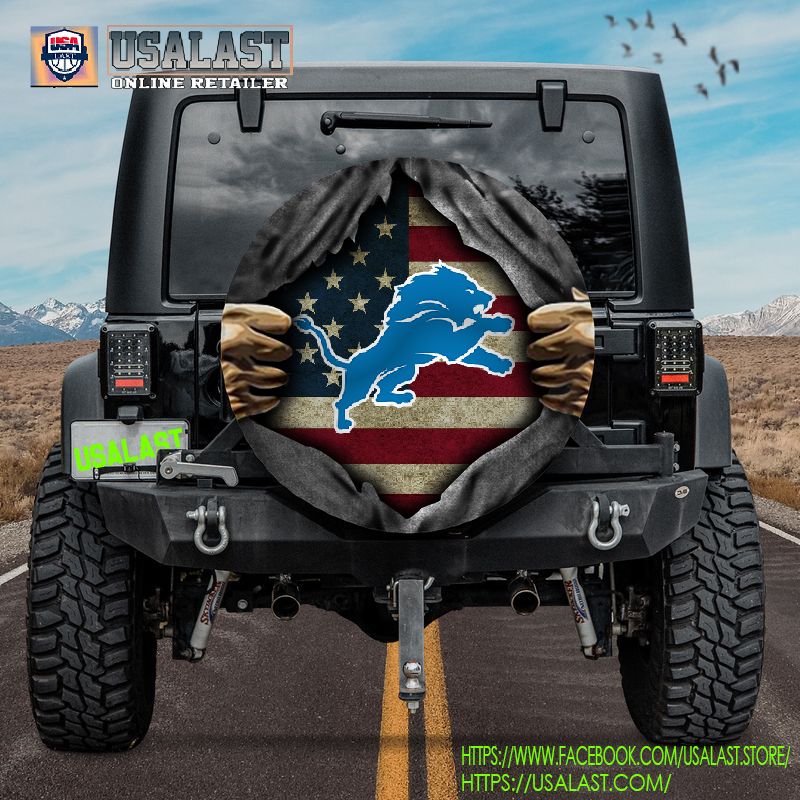 T1FsQ9Wg detroit lions american flag spare tire cover 1 4Nj41