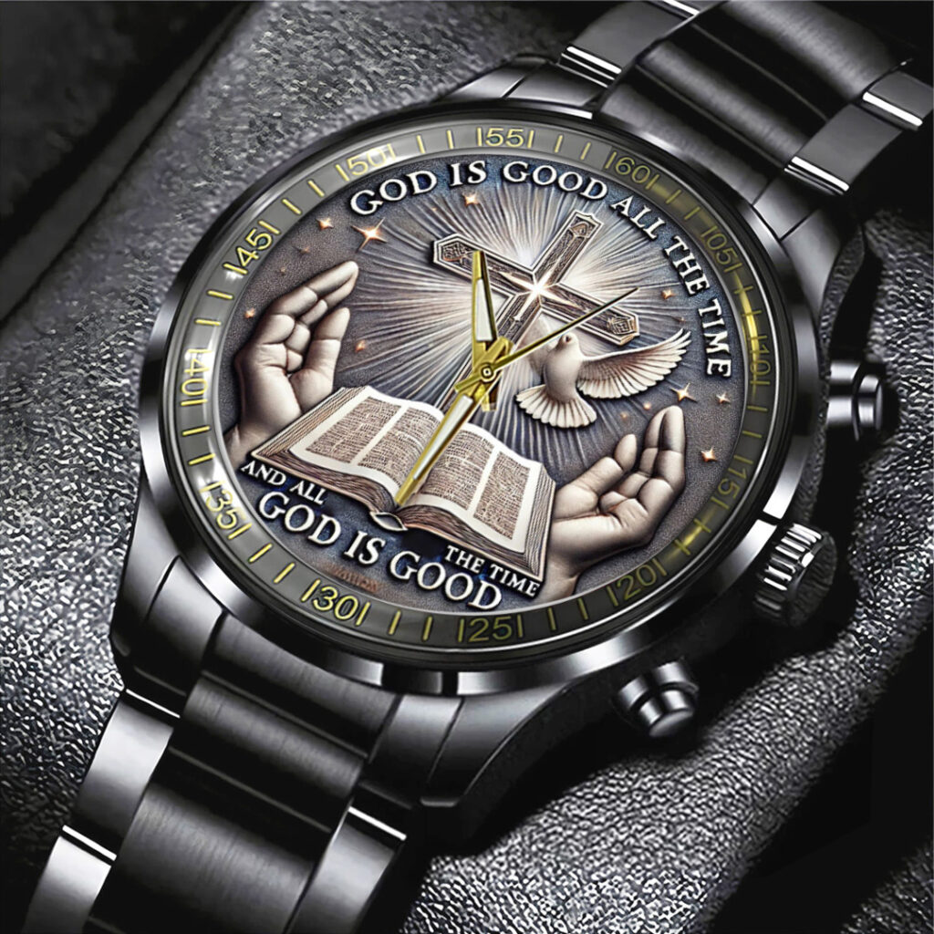 TANTN14721 Black Stainless Steel Watch God Is Good 01 1024x1024 1