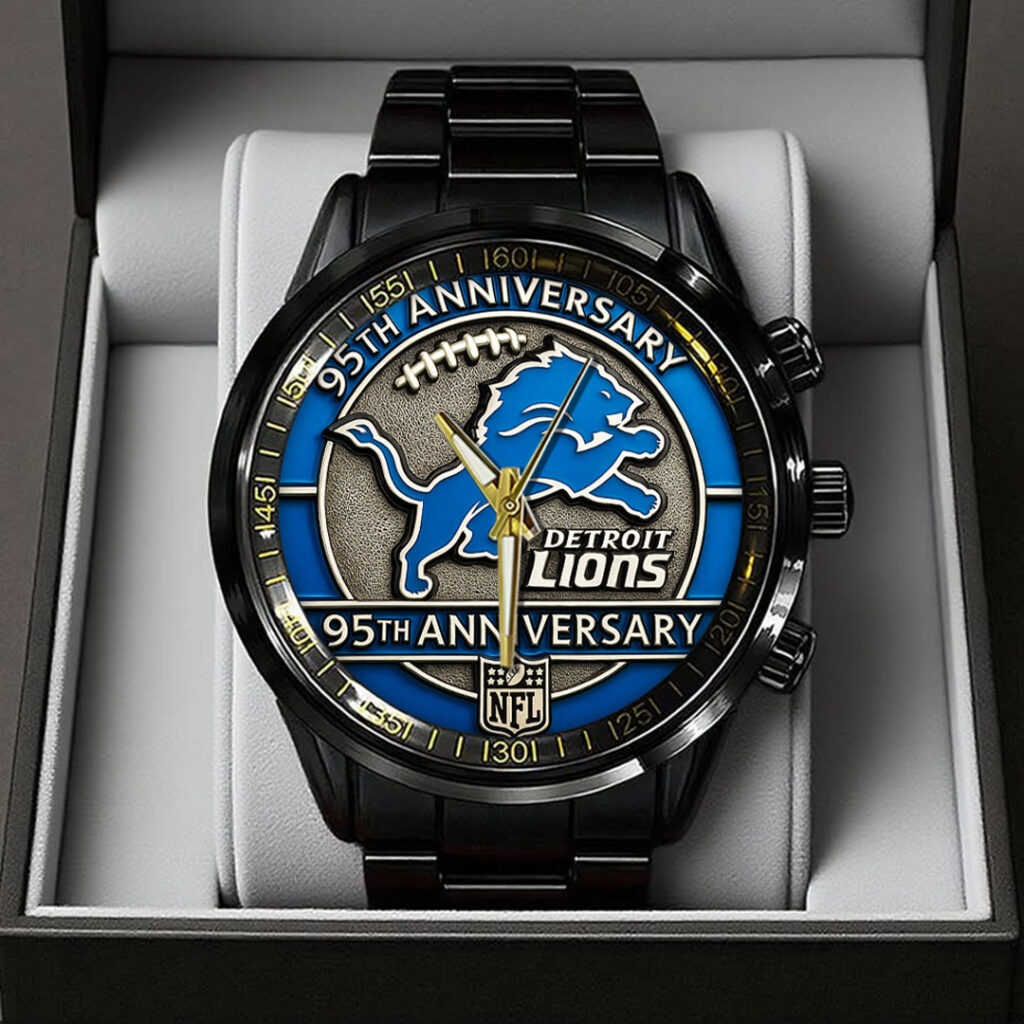 TANTN15890 Black Stainless Steel Watch Detroit Lions 95th Anniversary 2025 01 1024x1024 1