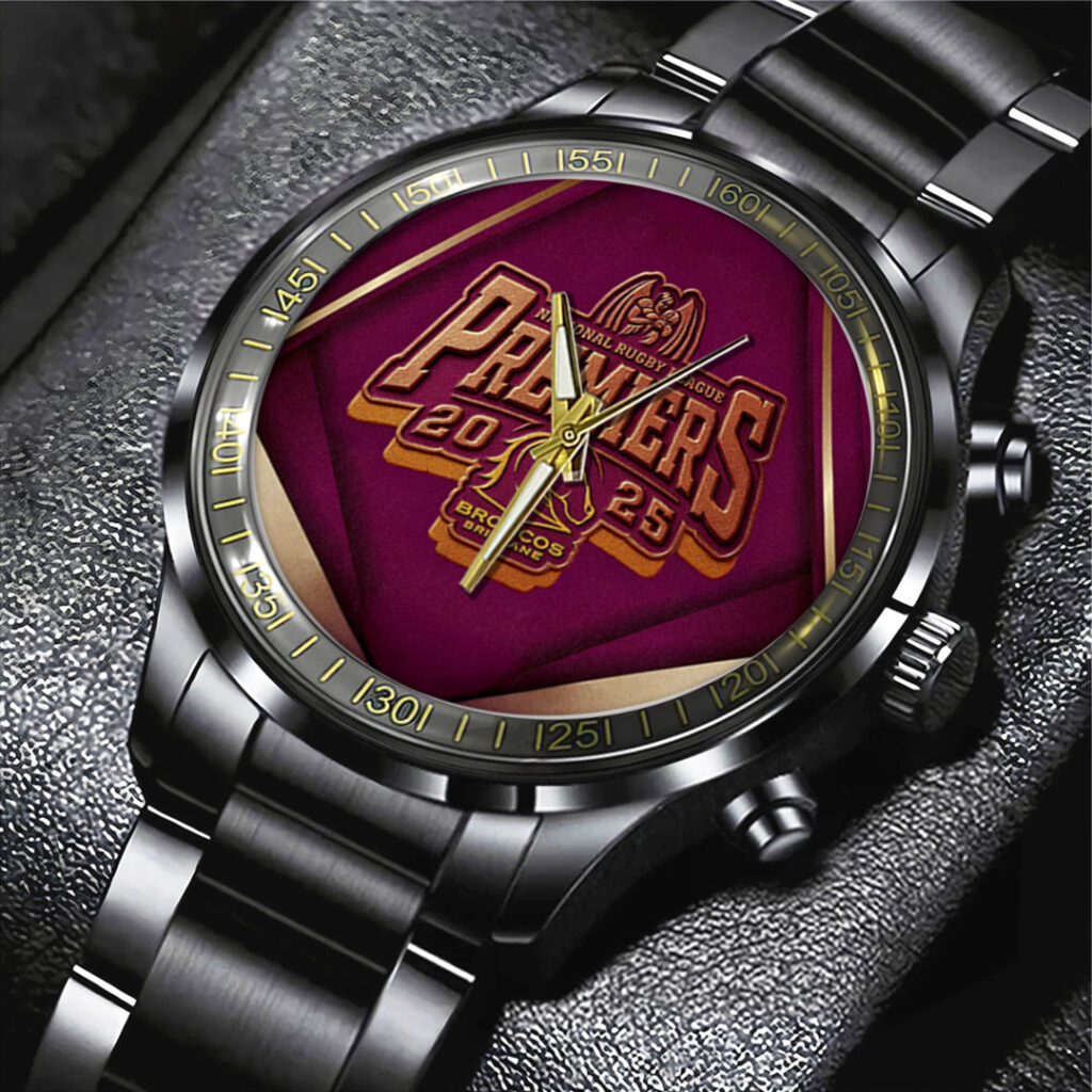 TANTN17398 Black Stainless Steel Watch Brisbane Broncos 02 1024x1024 1